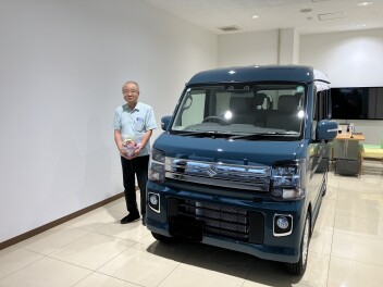 K様にエブリィワゴンをご納車しました！